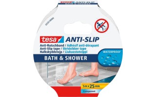Cinta Antiderrapante Tesa 55533 para Baños 25mm 5m Cinta Antiderrapante Tesa 55533 para Baños 25mm 5m