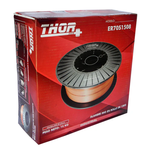 Alambre para Soldar MIG Thor 0,8mm 15kg