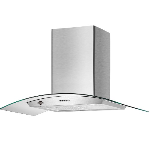 Extractor Campana Tokyo Curved EDTCC6H 90cm Vidrio