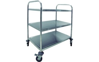 Carro de Servicios Tokyo RPCL3 Inox. 86x54x94cm Carro de Servicios Tokyo RPCL3 Inox. 86x54x94cm