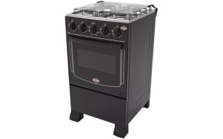 Cocina Tokyo Dallas DA4HE a Gas 4H Negro c/ Tapa