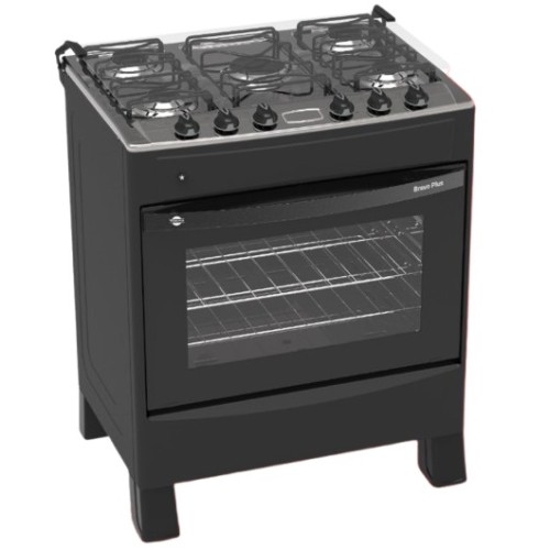 Cocina a Gas Tokyo Bravo RP5H 5 Hornallas Negro