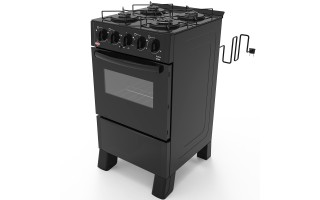 Cocina a Gas Tokyo Dallas Glass 4 Hornallas Negro Cocina a Gas Tokyo Dallas Glass 4 Hornallas Negro