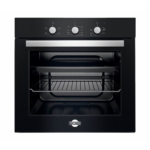 Horno Eléctrico Empotrable Tokyo Zara 60L 2300W Negro