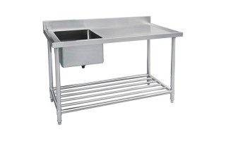 Mesa de Trabajo Industrial Tokyo GMTT con Bacha Izq. Mesa de Trabajo Industrial Tokyo GMTT con Bacha Izq.