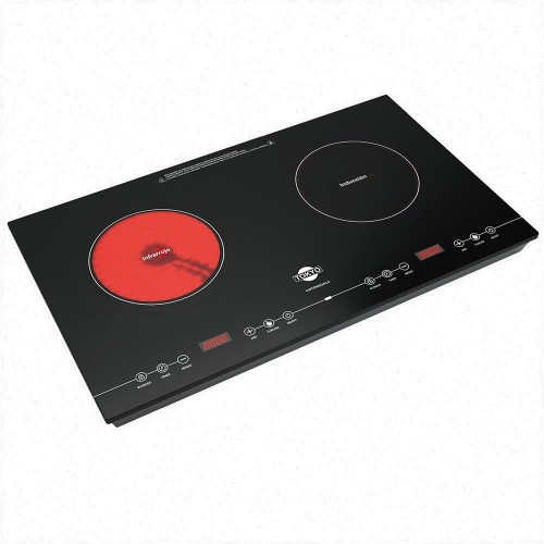 Placa de Cocina Tokyo Induccion e Infrarroja 2H 4200W