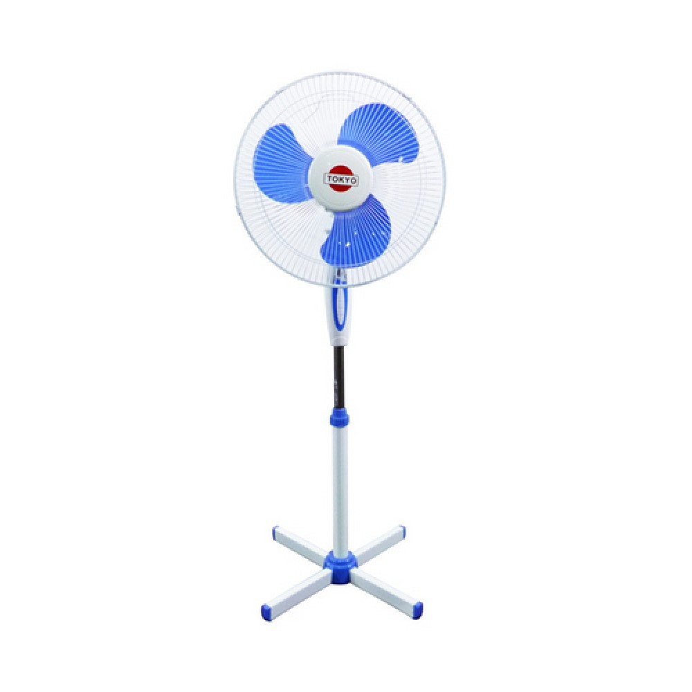 Ventilador De Pie Tokyo P1616BB 16" 3 Aspas Azul