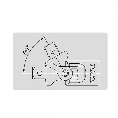 Junta Universal Toptul CAHA enc.1/4"