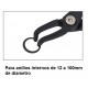 Pinza p/ Seguro Toptul DCBC Interno Curvo 7" 19-50mm