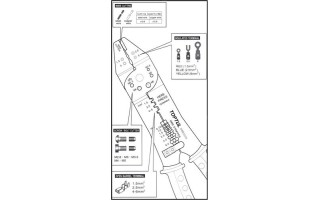Pinza Crimpadora Toptul DIBB 9"