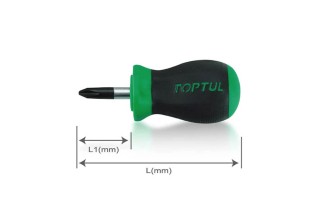 Destornillador Cruz Toptul FBBB PH2x25mm Destornillador Cruz Toptul FBBB PH2x25mm