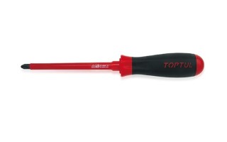 Destornillador Cruz Aislado Toptul FAEB PH2x100mm Destornillador Cruz Aislado Toptul FAEB PH2x100mm