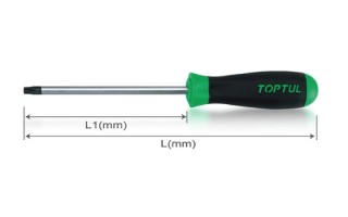 Destornillador Torx Seguro Toptul FEAB T27