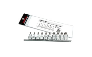 Puntas Ribe Toptul GAAG enc.1/2" 10pzs M5-M16 Puntas Ribe Toptul GAAG enc.1/2" 10pzs M5-M16