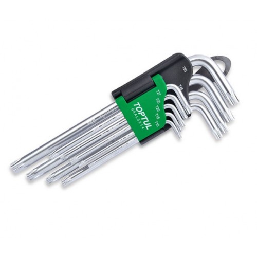 Llaves Torx Toptul GAAL 9pzs T10-T50