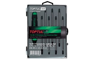 Destornilladores de Precisión Toptul GAAW084 8pzs Destornilladores de Precisión Toptul GAAW084 8pzs