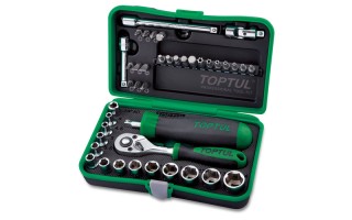 Llaves Tubo y Puntas Toptul GADW enc.1/4" [mm] 41pzs