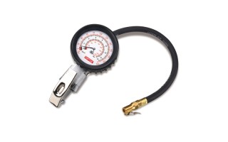 Calibrador de Neumaticos Toptul JEAL220A 1/4" 220psi Analogico c/ Pico Calibrador de Neumaticos Toptul JEAL220A 1/4" 220psi Analogico c/ Pico