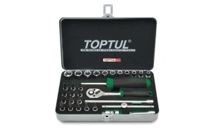 Llaves Tubo y Puntas Toptul GCAD enc.1/4" 31pzs Llaves Tubo y Puntas Toptul GCAD enc.1/4" 31pzs