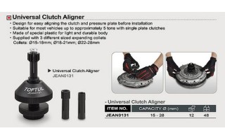 Alineador p/ Embrague Universal Toptul JEAN  Alineador p/ Embrague Universal Toptul JEAN
