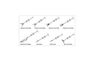 Extractor Martillo Deslizante Toptul JGAI Multiuso 13pzs