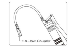 Manguera para Engrasador Toptul JJAC Nylon 12" Manguera para Engrasador Toptul JJAC Nylon 12"