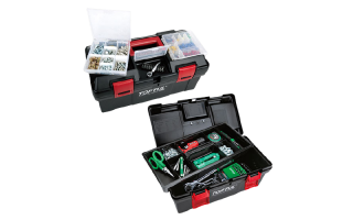 Caja de Herramientas Toptul TBAE Plastico 44cm Caja de Herramientas Toptul TBAE Plastico 44cm
