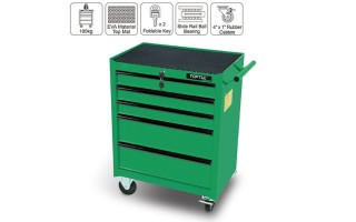 Carro de Herramientas Toptul TCAB 5 comp. Verde Carro de Herramientas Toptul TCAB 5 comp. Verde