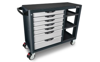 Carro de Herramientas Toptul TCBH 7 comp. Gris Carro de Herramientas Toptul TCBH 7 comp. Gris