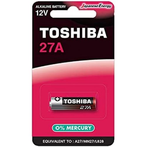 Pila Toshiba Alcalina 27A 12V