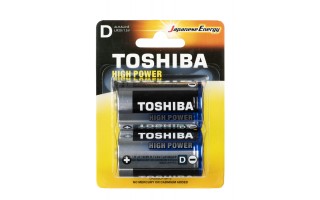 Pilas Toshiba High-Power Alcalinas D LR20 x2u Pilas Toshiba High-Power Alcalinas D LR20 x2u