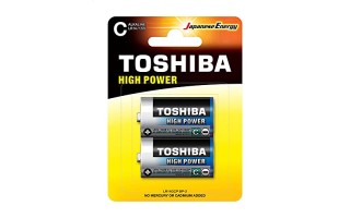 Pilas Toshiba High-Power Alcalinas C LR14 x2u Pilas Toshiba High-Power Alcalinas C LR14 x2u