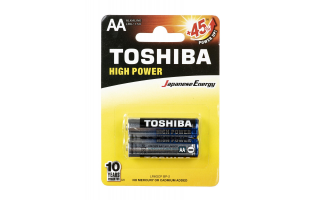 Pilas Toshiba High-Power Alcalinas AA LR6 x2u Pilas Toshiba High-Power Alcalinas AA LR6 x2u