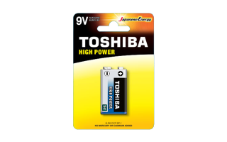 Pila Toshiba High-Power Alcalina 6LR61 9V Pila Toshiba High-Power Alcalina 6LR61 9V