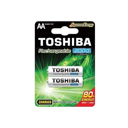 Pilas Recargables Toshiba Ni-MH 594731 AA x2u