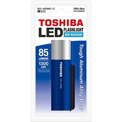 Linterna Toshiba KFL-403M LED 85lm AAAx3 Azul