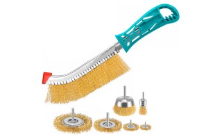 Cepillos de Acero Total TAC310071 7pzs