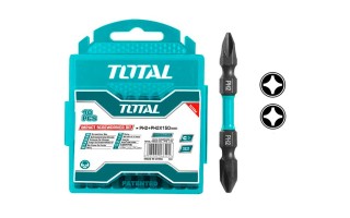 Puntas de Impacto Total TACIM16 65mm PH2 (doble) x10u Puntas de Impacto Total TACIM16 65mm PH2 (doble) x10u