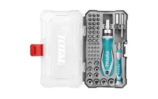 Destornillador Cricket y Puntas Bits Total TACSD 55pzs Destornillador Cricket y Puntas Bits Total TACSD 55pzs