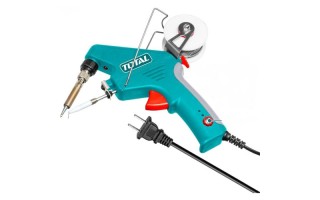 Soldador de Estaño Total TET160732 con Alimentador Soldador de Estaño Total TET160732 con Alimentador