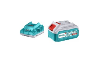Cargador y Batería para Herramientas Total 20V 4.0Ah Cargador y Batería para Herramientas Total 20V 4.0Ah