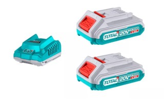 Cargador y Baterías para Herramientas Total 20V 2.0Ah Cargador y Baterías para Herramientas Total 20V 2.0Ah