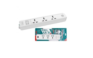Toma Multiple Total THES13041VSB 3x2P+T USB Toma Multiple Total THES13041VSB 3x2P+T USB