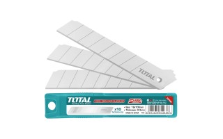 Hojas de Repuesto para Cutter Total THT519112 18mm 10u Hojas de Repuesto para Cutter Total THT519112 18mm 10u