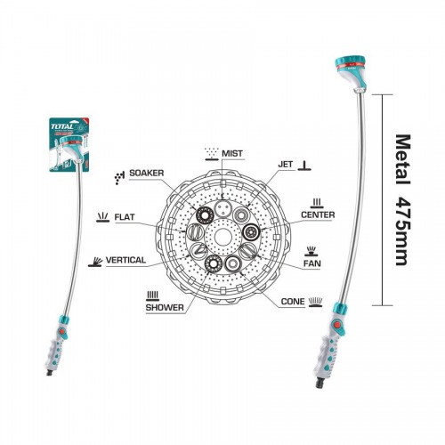 Vara de Riego Total THWW092 70cm 9 Funciones