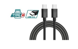 Cable para Celular Total TIUCC02 Tipo C - Tipo C Cable para Celular Total TIUCC02 Tipo C - Tipo C