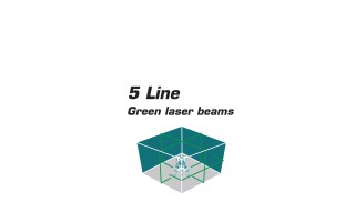Nivel de Linea Láser Total TLL 30m Verde Autonivelante Nivel de Linea Láser Total TLL 30m Verde Autonivelante
