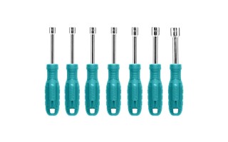 Destornilladores Tubo Hex. Total TNSS0701 7pzs 6-12mm Destornilladores Tubo Hex. Total TNSS0701 7pzs 6-12mm