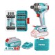 Taladro Atornillador a Batería Total 1/4'' 20V 285Nm