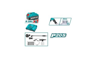 Hidrolavadora a Batería Total TPWLI 130L/h 24,8bar 20V